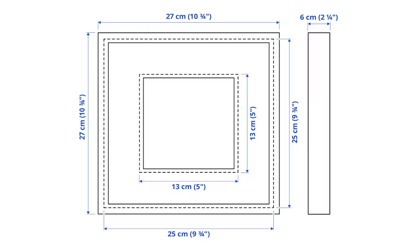 Cadre de fleurs Amour