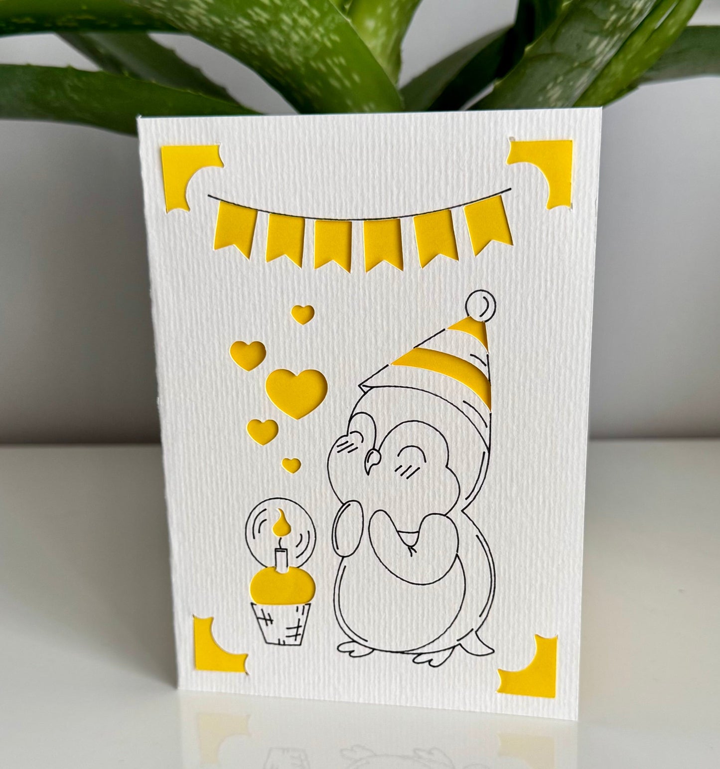 Carte Joyeux Pingouin