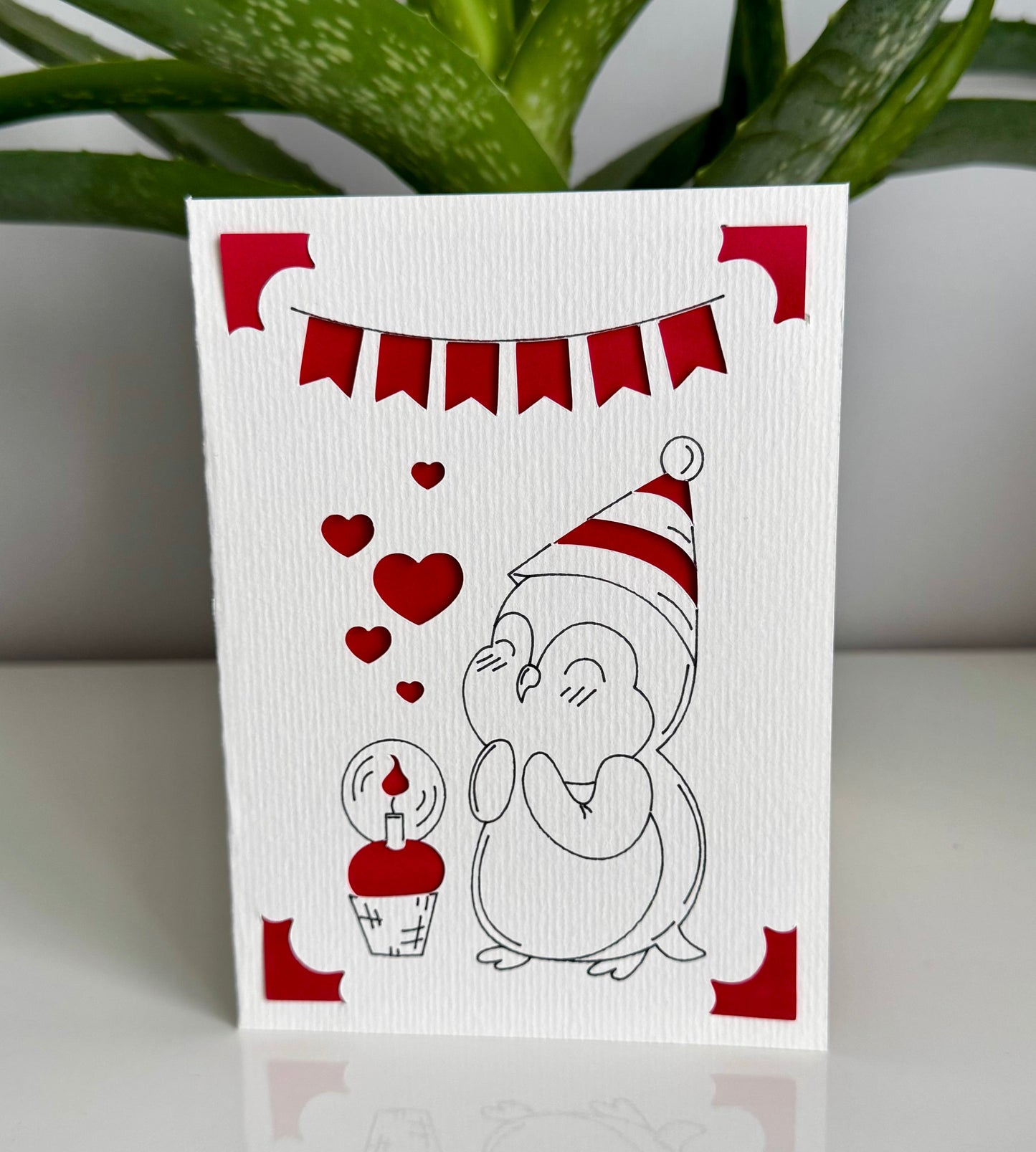 Carte Joyeux Pingouin