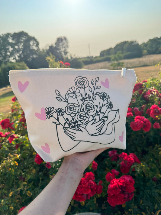 Pochette Câlin fleuri